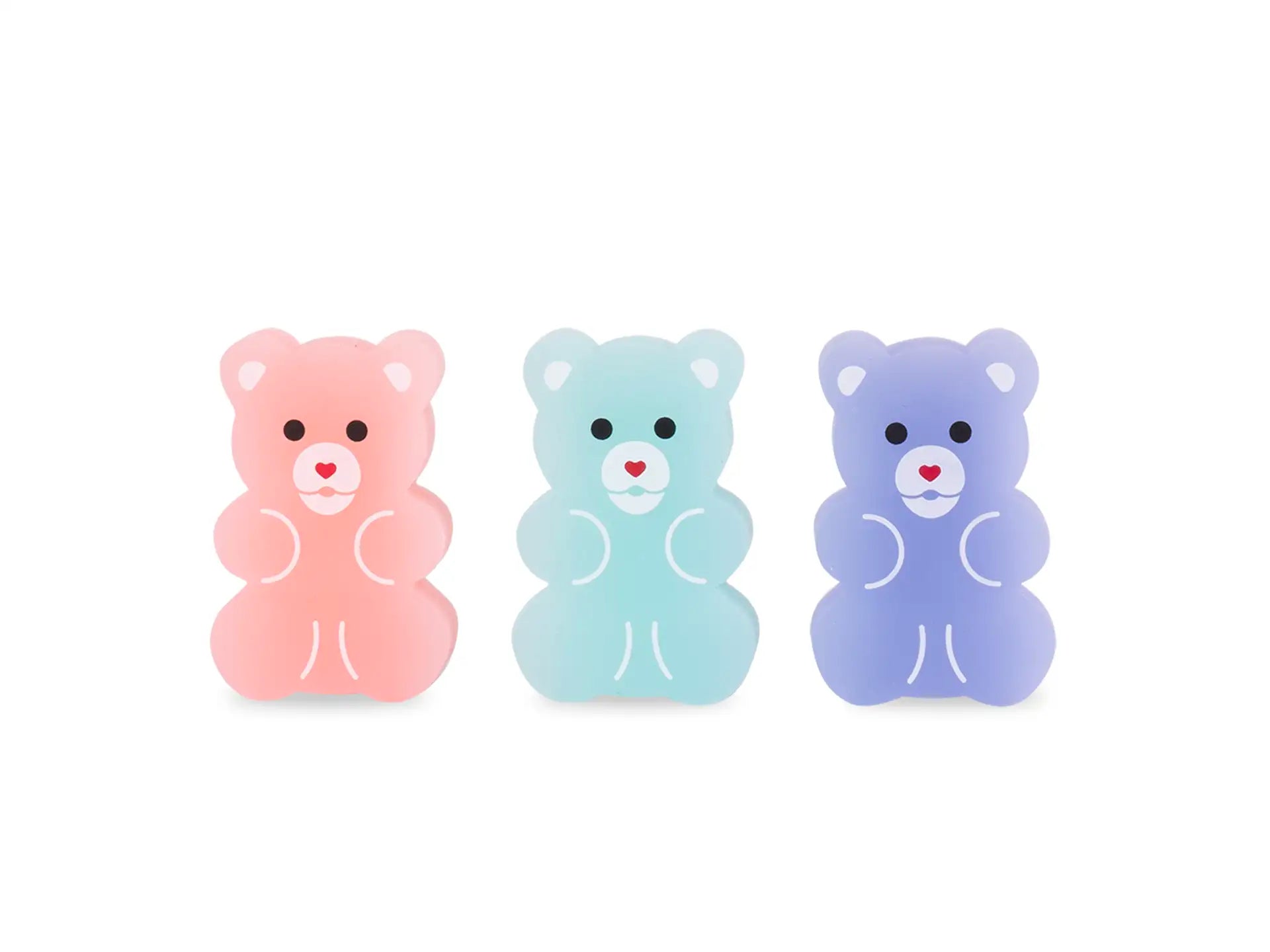 Set 3 gomme da cancellare Coccolotti Classic