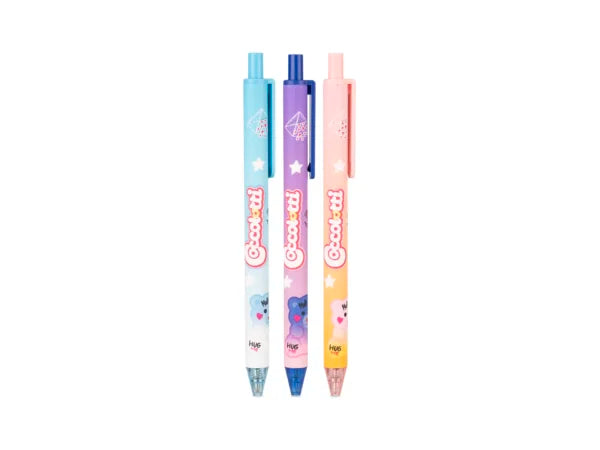 Set 3 penne a sfera Coccolotti Love&Tell