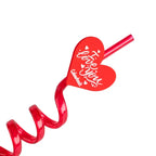 Set 4 cannucce I Love You