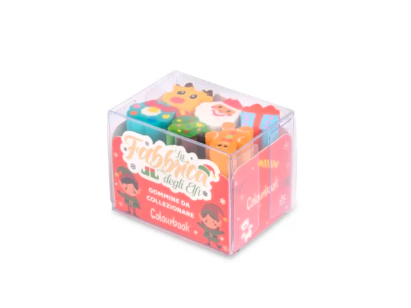 Set gommine da collezione La Fabbrica degli Elfi