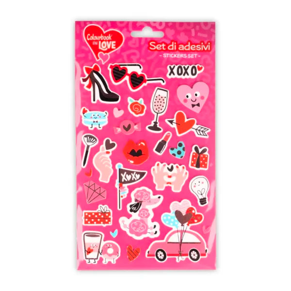 Set Stickers XOXO