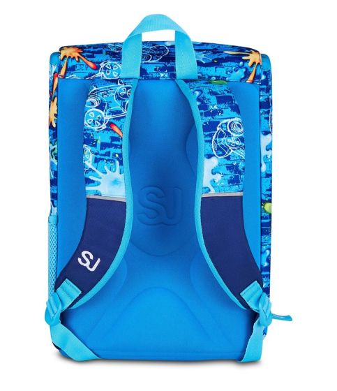 Zaino scuola SJ estensibile Big Joyful Pins Boy